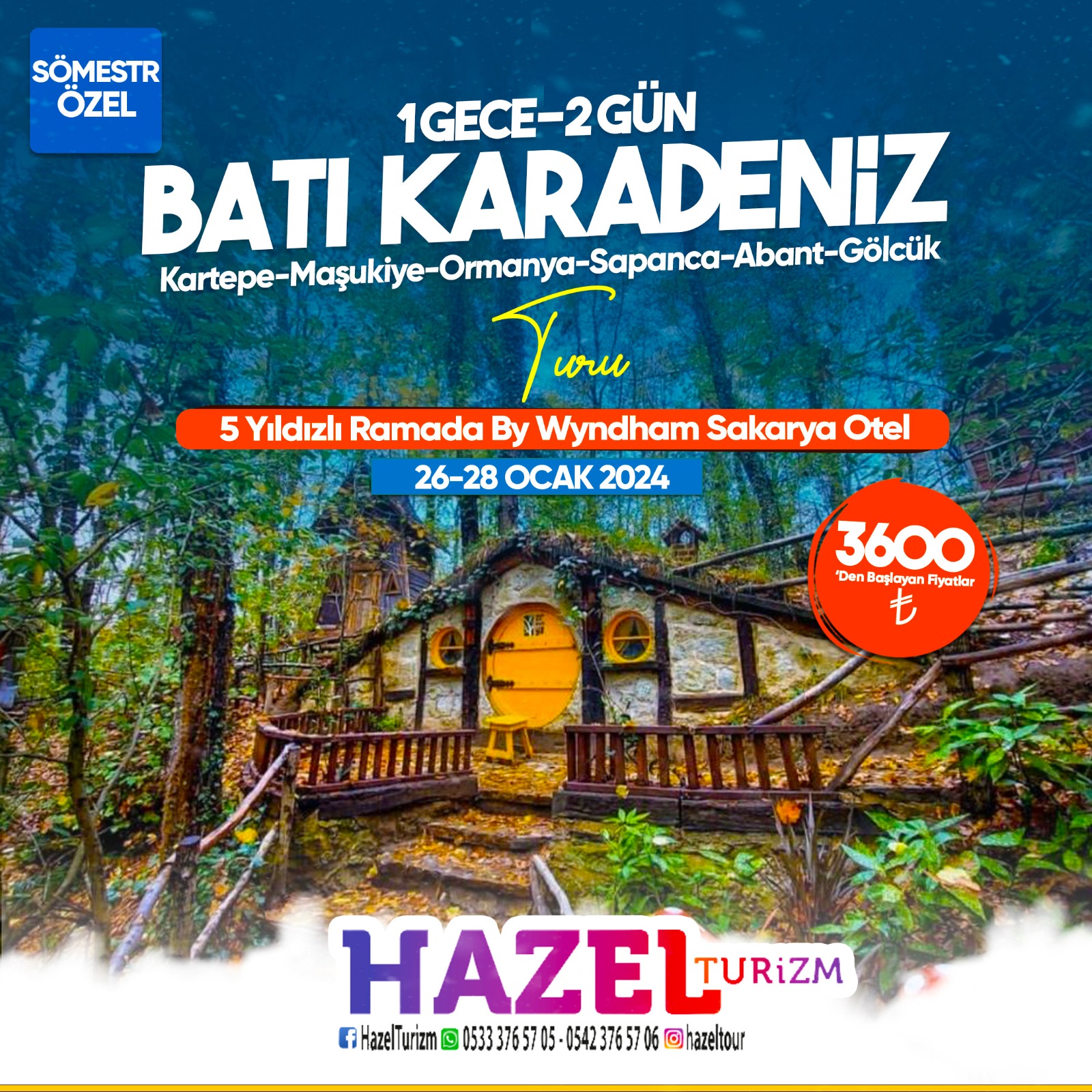 BATI KARADENİZ TURU 
