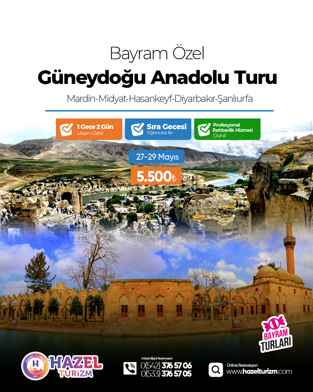 GÜNEYDOĞU ANADOLU TURU