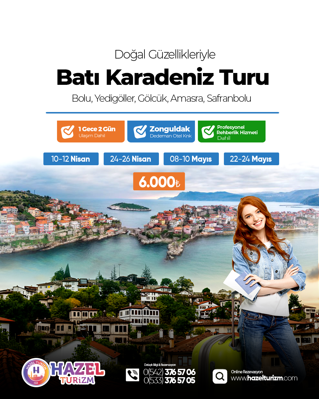 BATI KARADENİZ TURU 